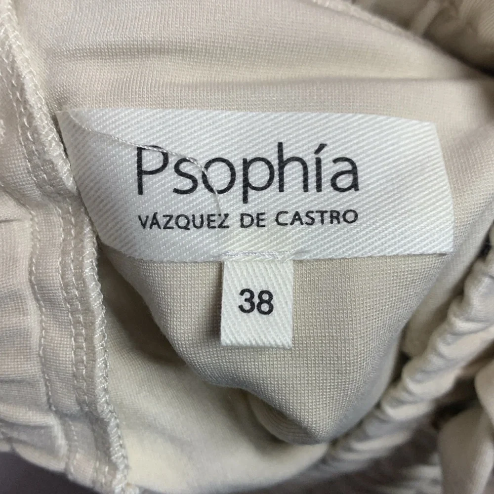 Psophia Vasquez De Castro Cream Jogger Pant - Picture 9 of 10